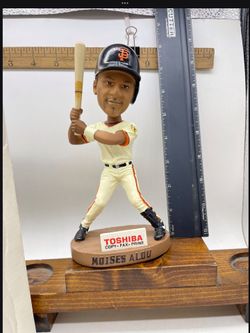 ❗️20% OFzfc❗️ Moises Alou San Francisco Giants bobblehead. It was a stadium giveaway (SGA) item sponsored by Toshiba during the 2006 baseball season