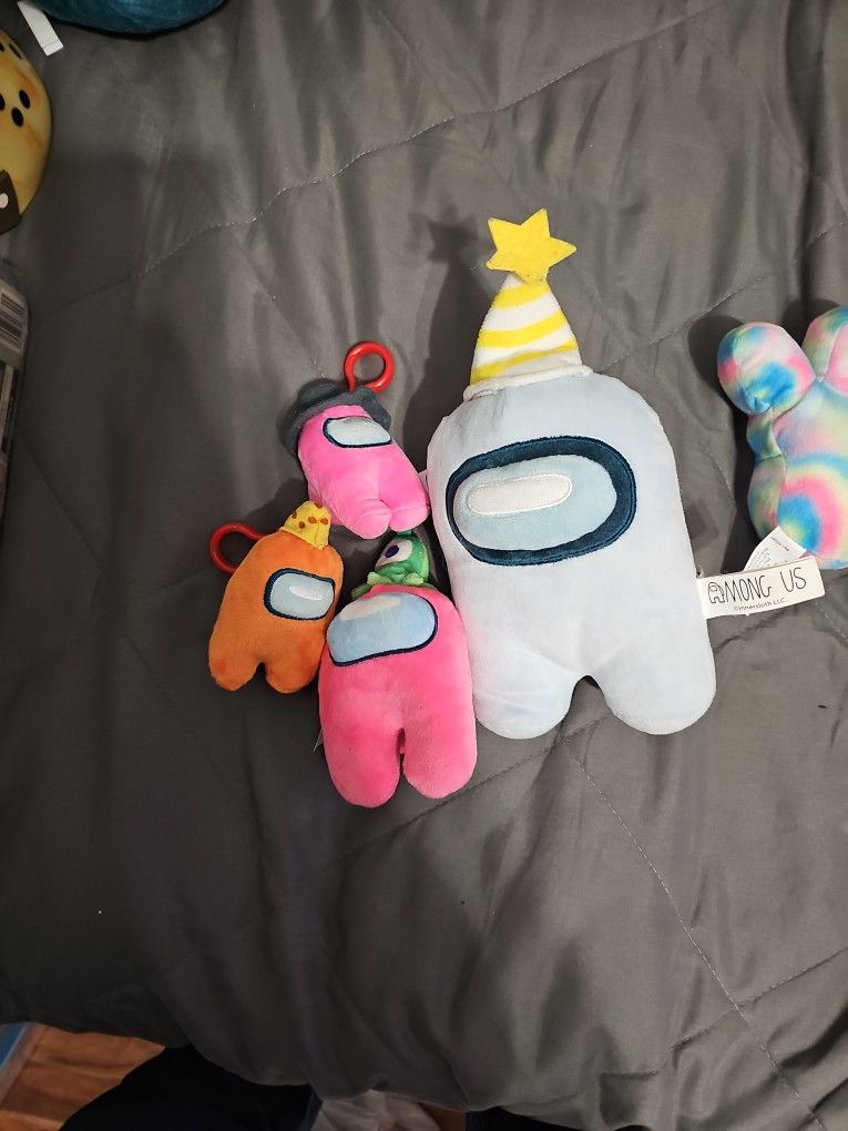 Among Us Plushies 