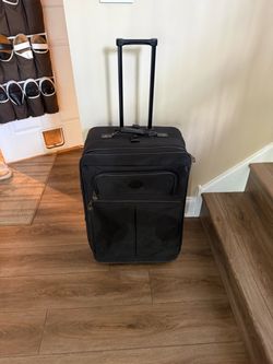 Black Soft Side Suitcase