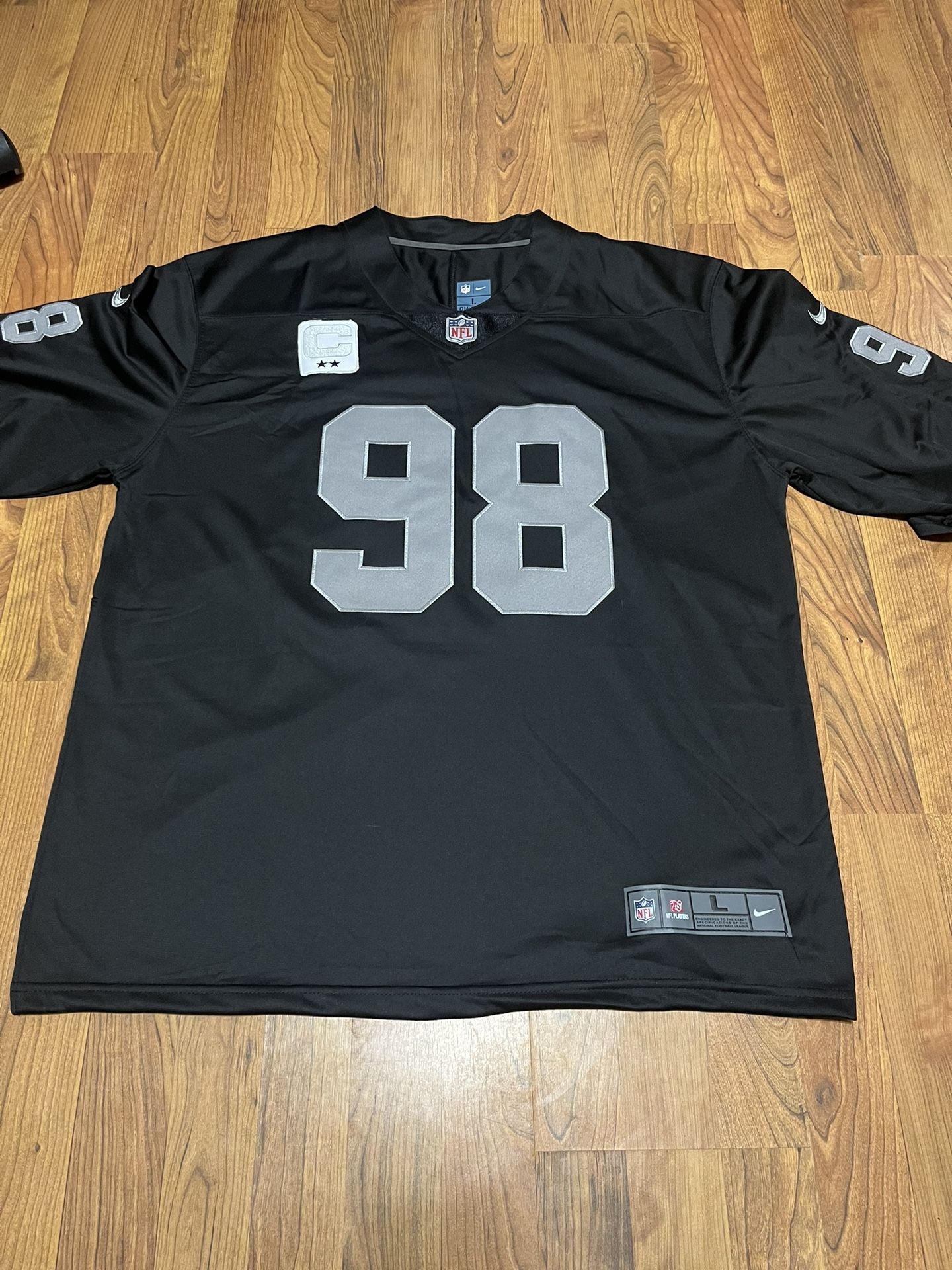 Las Vegas Raiders Maxx Crosby Stitched Jerseys 
