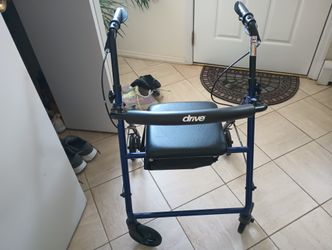 Drive Walker With Seat
