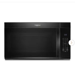 NEW Whirlpool 30” Over-the-Range Microwave – Black – Sealed Box