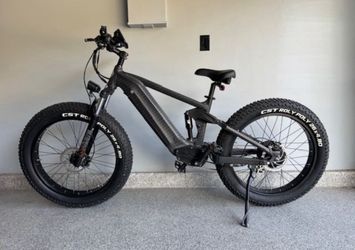 Himiway Cobra Full Suspension E-Bike W/ Only 200 Miles + Kryptonite Lock ($2,800+ Value)