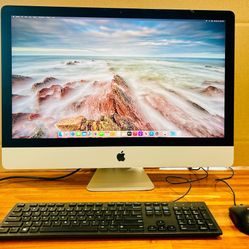 Apple iMac 2017 27” 5K 4.2 GHz 16GB 500GB SSD RADEON PRO 575 4GB V-RAM Fully Functional 🖥️