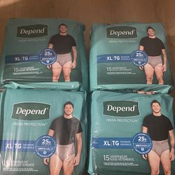 Depends Mens underwear