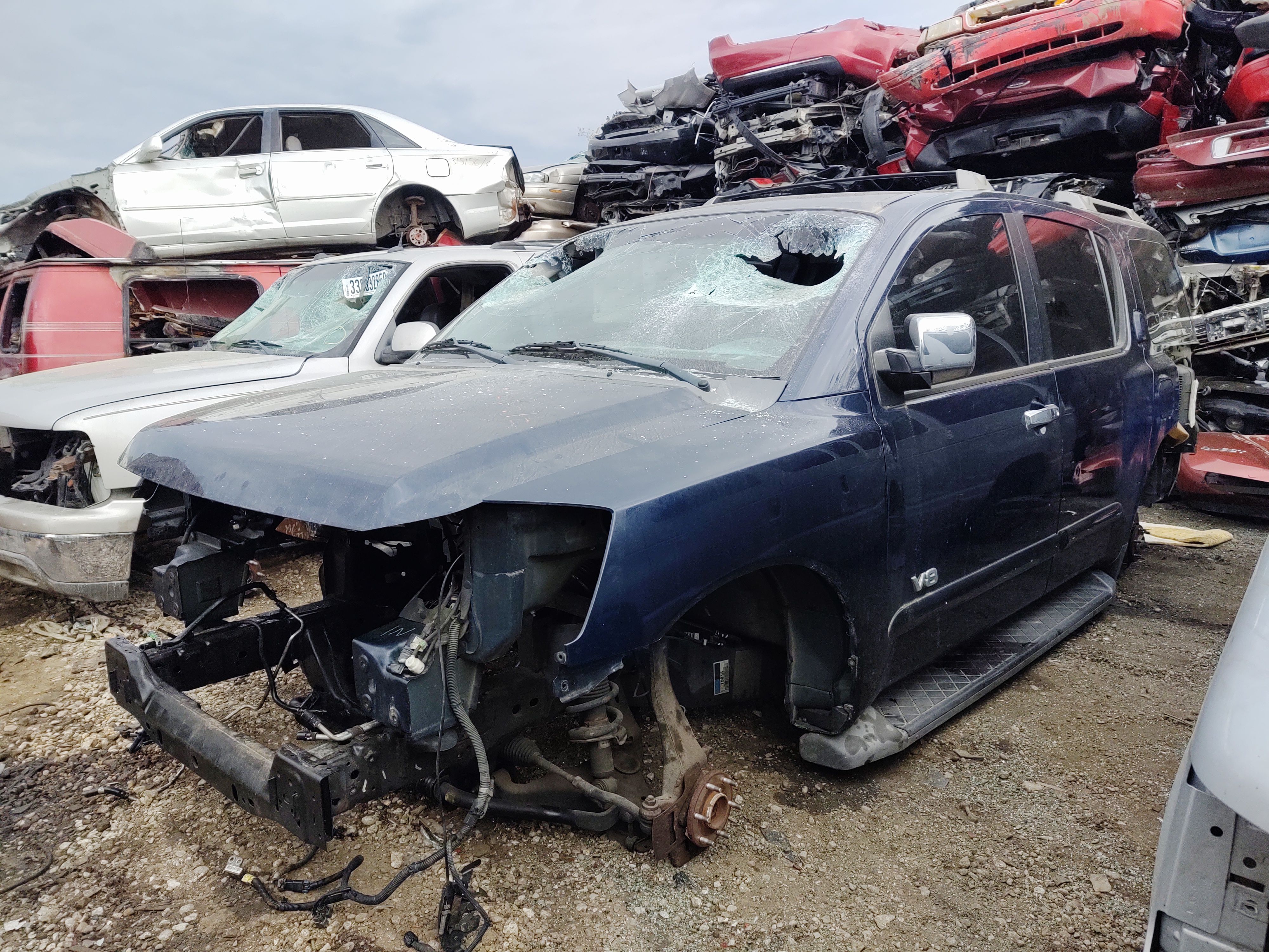 2007 Nissan Armada in for parts. You Pull Cash only.