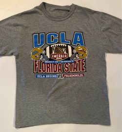 VTG UCLA Bruins Vs Florida State Seminoles 2006 Emerald Bowl College Tshirt M