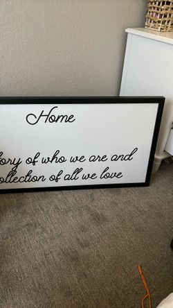 Beautiful Decorative Sign
