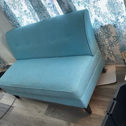Blue Couch (5’ x 3’ x 29”)