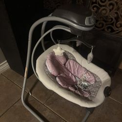 Baby Swing Baby Changing Table 