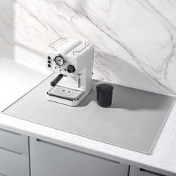 SAPID 32"x24" Extra Large Silicone Mat With Raised Edges, Rolled-Up Silicone Mats For Kitchen Counter Heat Resistant Silicone Mat With Lip, Thick Coun