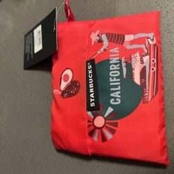 New Starbucks Foldable Tote Bag