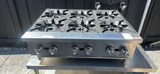 Cook Rite 6 burner