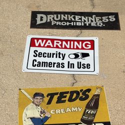 Old Antique Signs