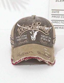 Washed Distressed Casual Baseball Cap