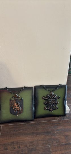 Vintage Wall Hanging Coat Of Arms