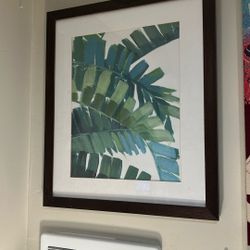 Set Of Two Leaf Prints