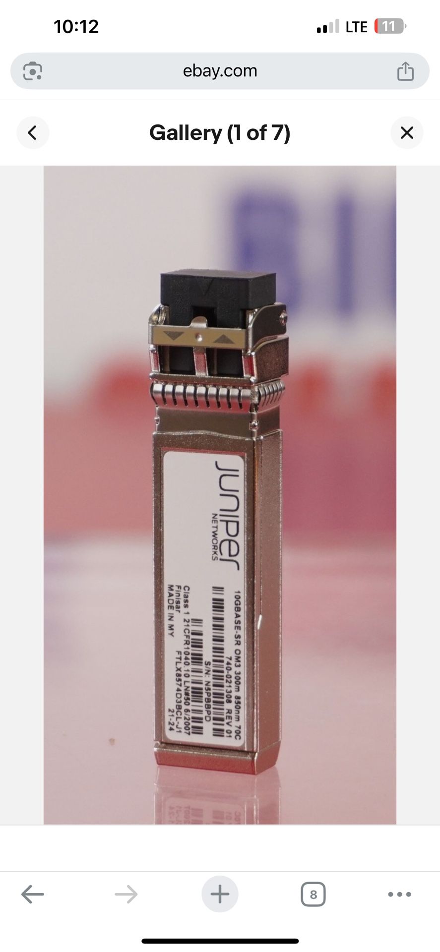 Juniper Network Ethernet