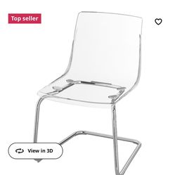 Ikea Acrylic Clear Chair
