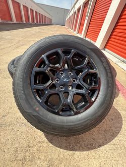 18s Ford F150 Expedition Black Oem Rims Rines Wheels and Tires 6x135