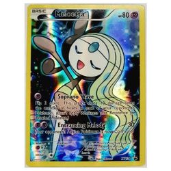 POKEMON MELOETTA XY120 FULL ART HOLO RARE BLACK STAR PROMO MYTHICAL 2016