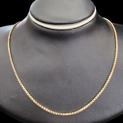 Gold Box Chain 14k 
