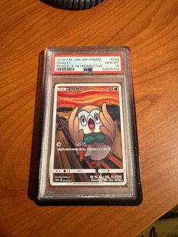 Rowlet Munch Retrospective PSA 10 Japanese Promo