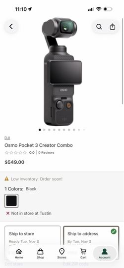 DJI Osmo Pocket 3 Creator Combo
