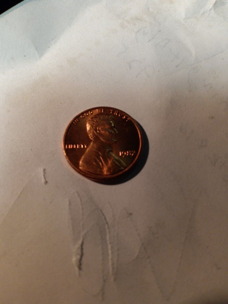 1982 Small Date Penny Rare.