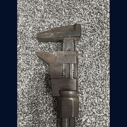 Vintage Bemis & Call Pipe Wrench- Springfield Mass USA 