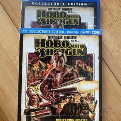Hobo With A Shotgun Blu ray With Slipcover Brand New & Sealed