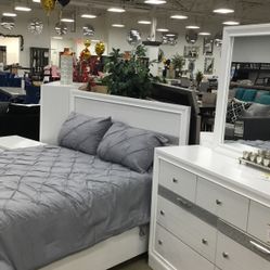 6pcs Queen Bedroom Set