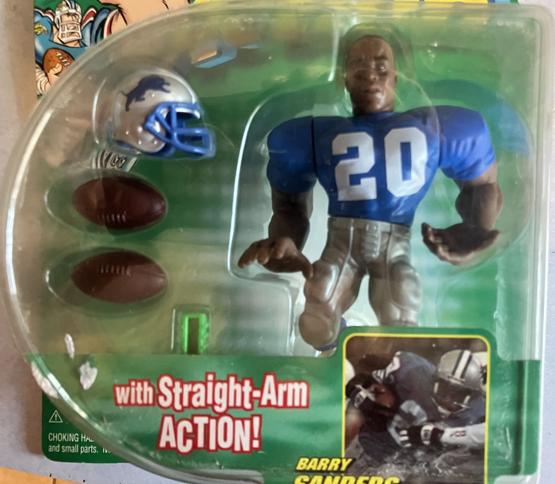 NFL Pro Action Figure Barry Sanders