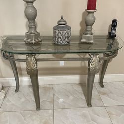 Console Glass Table