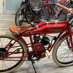 Indian custom bicycle