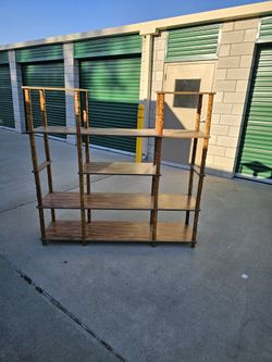 Wood Shelving $50