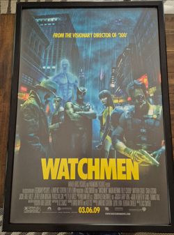 Watchmen movie poster $35 OBO