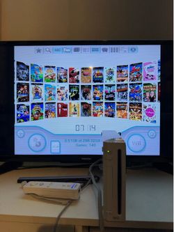 Nintendo Wii With Games