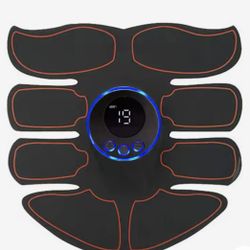 EMS Abdominal Muscle Stimulator Fitness ABS Arm Training Patches Muscle Exercise Instrument USB Charging Home Men
