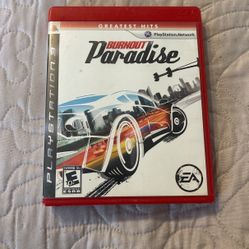 PS3 Burnout Paradise 