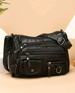 Black handbag