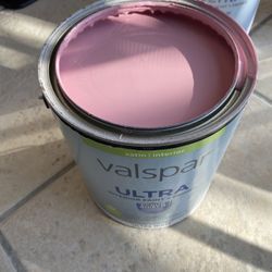 4 CANS Valspar PINK And PURPLE INDOOR PAINT