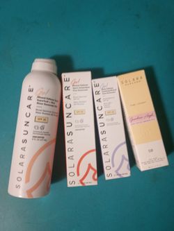 (4 items)Solara suncare  GO!