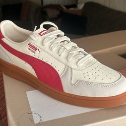 Red And White Puma Shoes Size 10.5
