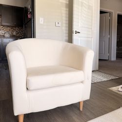 Beige Living Room Chair