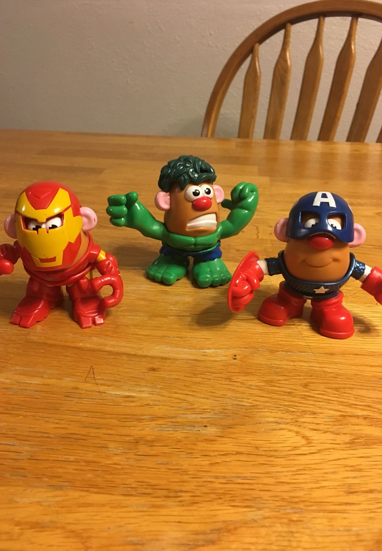 Marvel - Avengers - set of 3 Potato Head