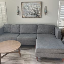 Grey Sectional Couch