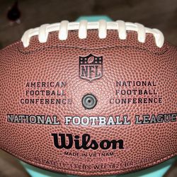 : Wilson “The Duke” NFL Official Authentic Leather Game Ball  Football : Sports & Outdoors