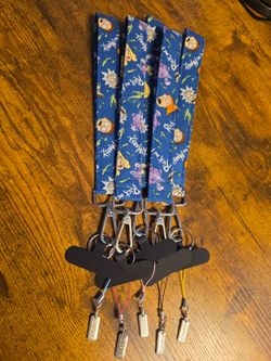 Rick and Morty Handmade Wristlet Phone Keychain Lanyard