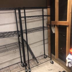 5-Shelf Metal Racks